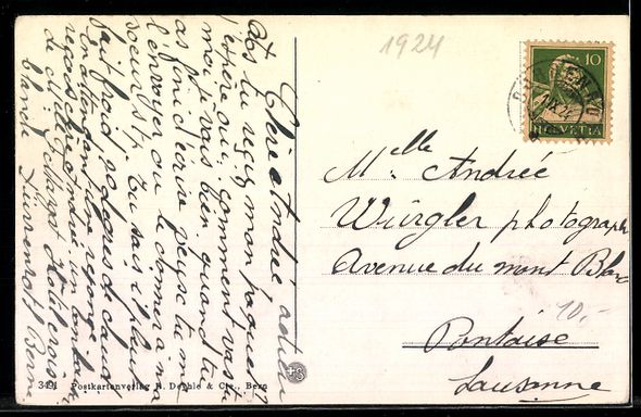 Cartoline postali: AK Dürrenroth, Blick auf den Ort – Usato da Berlin venduto da bartko-reher 1