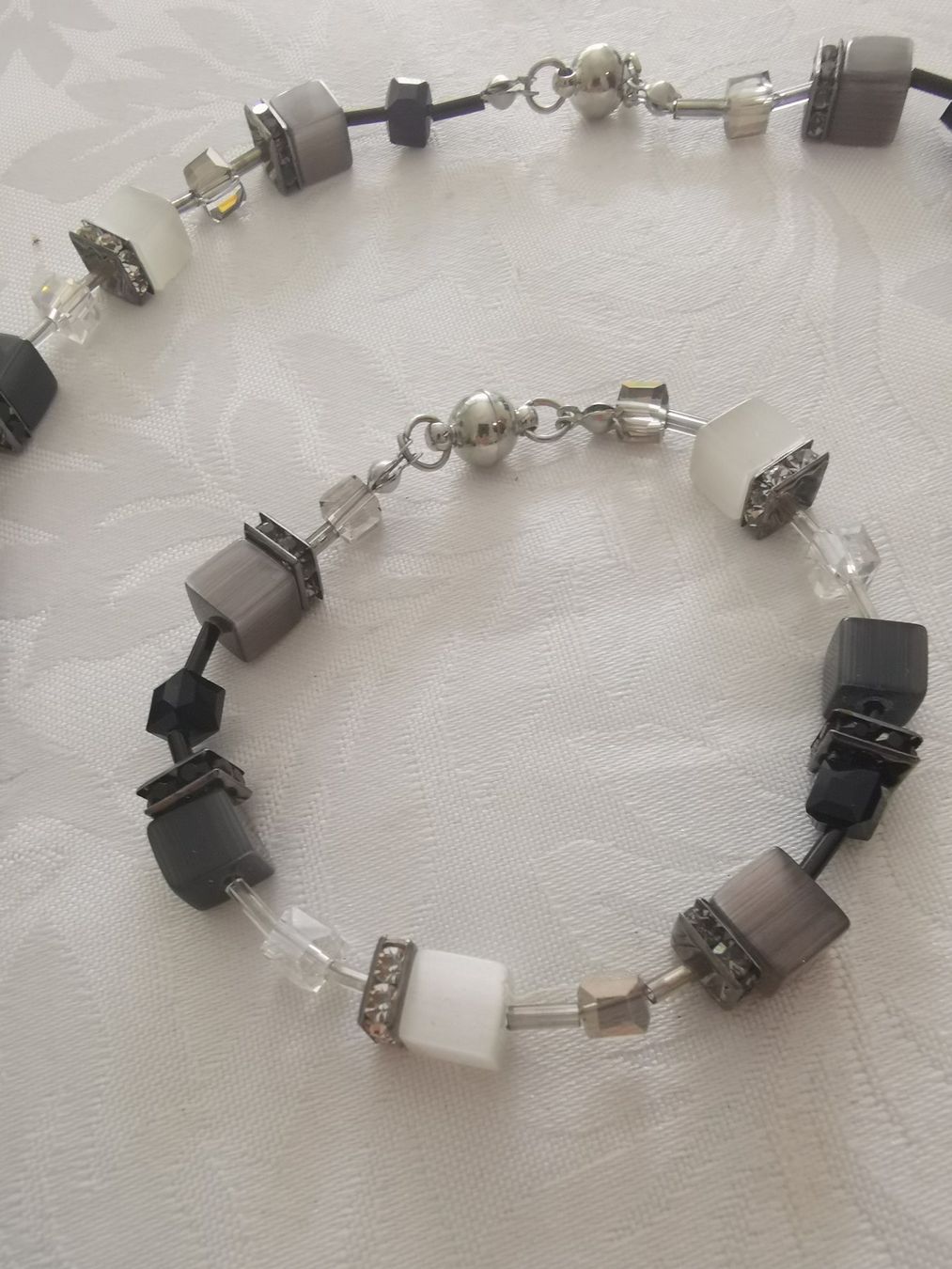 Ketten: WÜRFELKETTE MIT ARMBAND – Gebraucht aus Allschwil von Male54 1