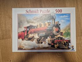 500er Puzzle: Lokomotive