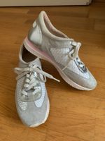 PERTINI Damen Sneaker silber weiss Gr. 37
