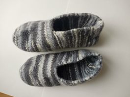 Filzpantoffeln neu Einzelstück  Grösse 37/38