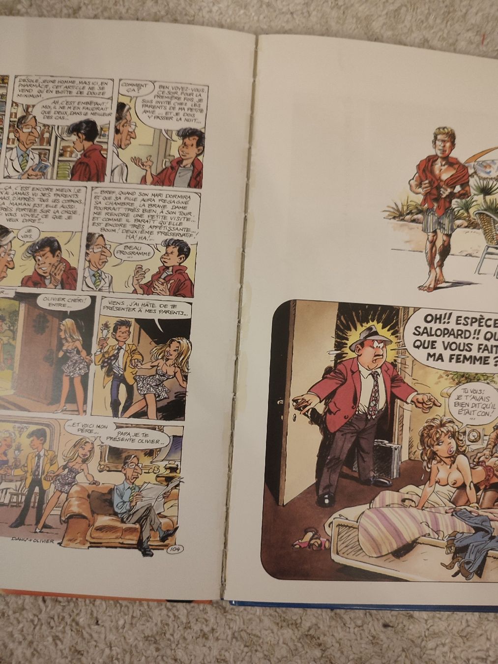 Fumetti: Ça vous intéresse ? - Vous n'avez pas honte ? - 1994 - BE  – Usato da Bougy-Villars venduto da Vogue 2