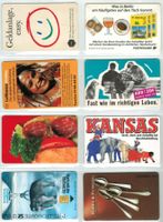 8 Telefonkarten Deutschland S-Serie