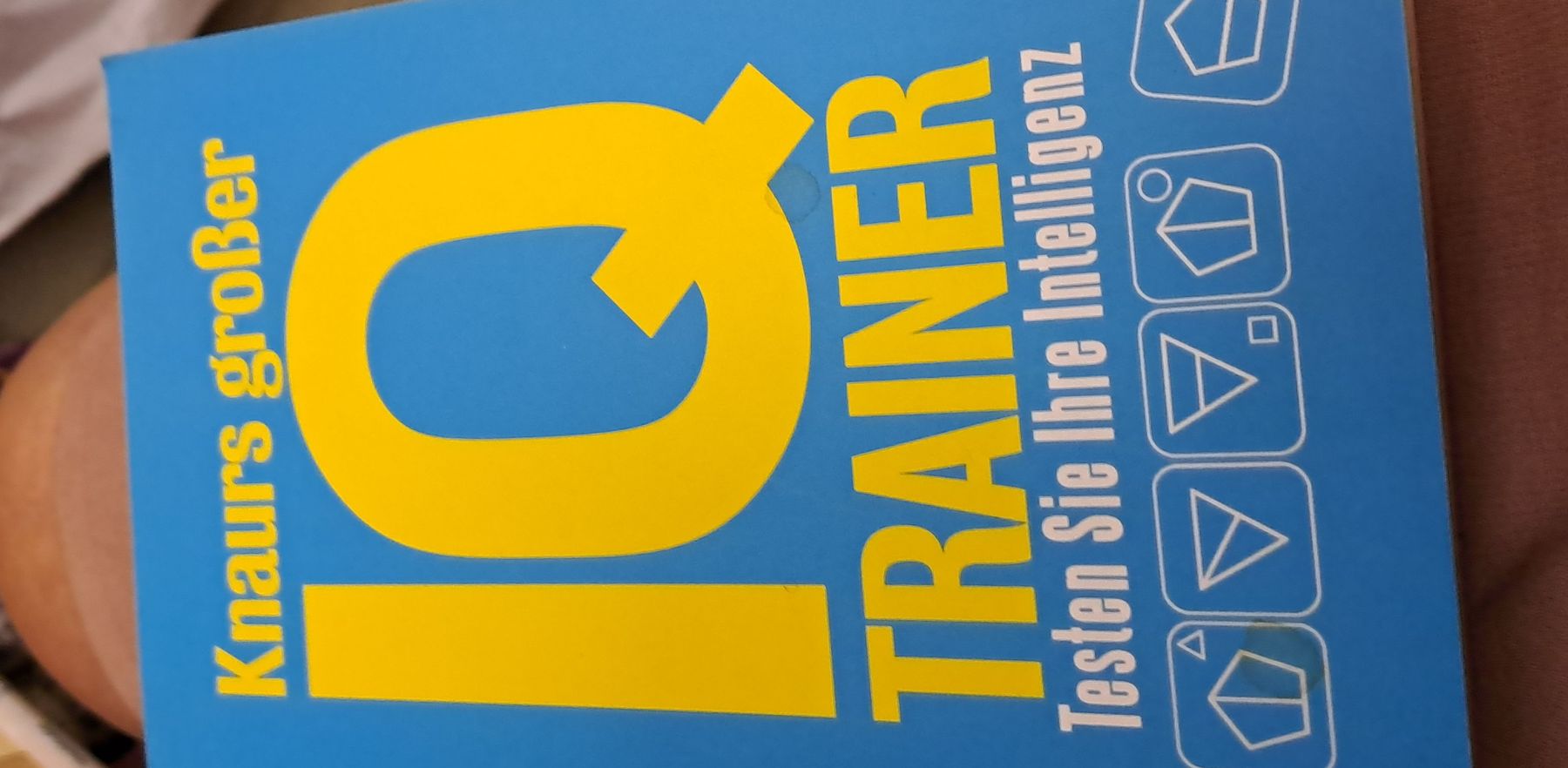 Libri: Knaurs Groesser IQ TRAINER Testen Sie Ihre Intelligenz Buch – Usato da Zürich venduto da Schoebi19 1