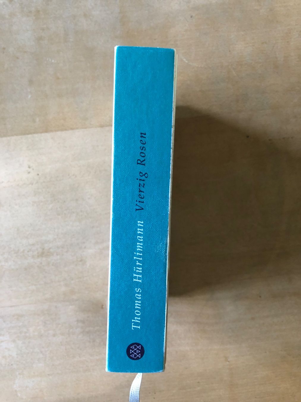 Bücher: 40 Vierzig Rosen Thomas Hürlimann Fischer – Gebraucht aus Niederuzwil von Clara-Marie 2