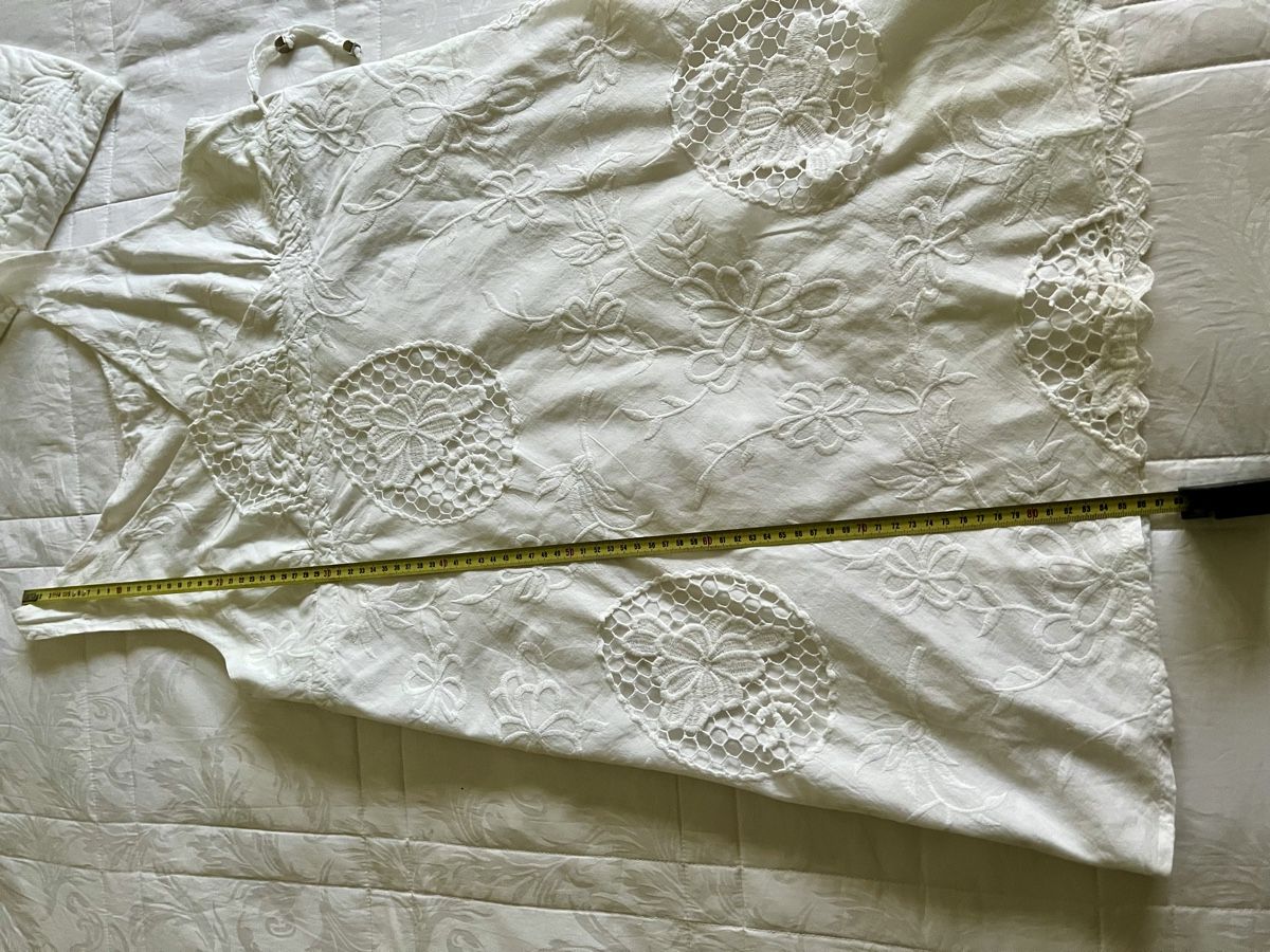 Vestiti: Robe en coton blanche doublée T M-L Neu – Nuovo (secondo la descrizione) da Porrentruy venduto da SYANKA 7