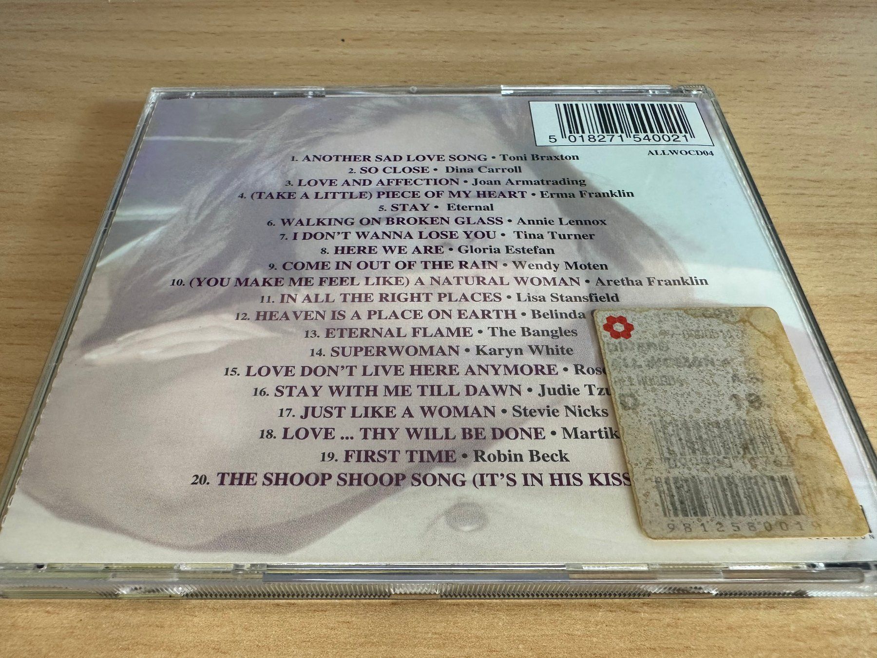 CD: Various – All Woman 4 – Usato da Rikon im Tösstal venduto da Alpenmutz 1