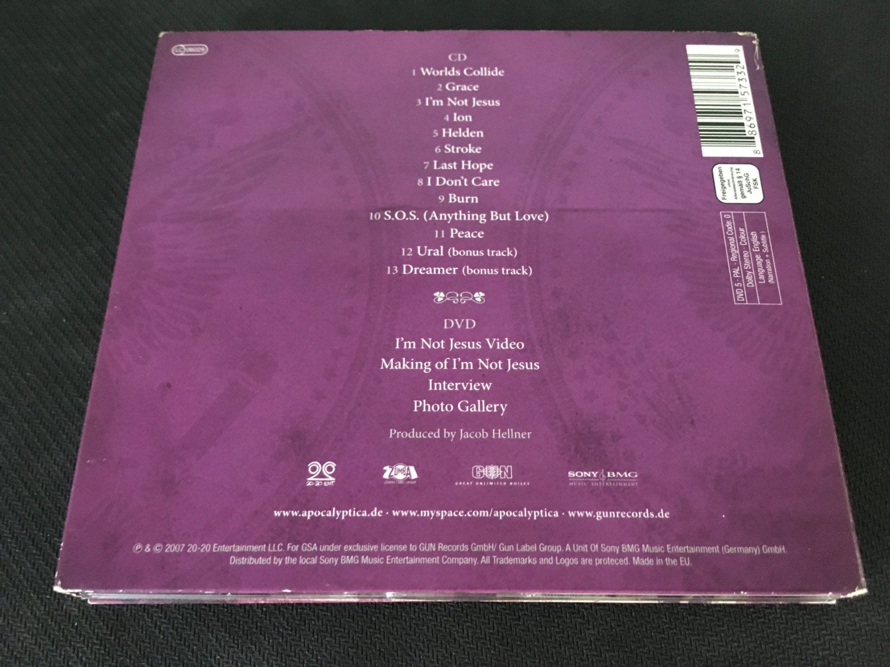 CD: Apocalyptica - Worlds Collide -CD- – Usato da St.Gallen venduto da MedienJoe 2