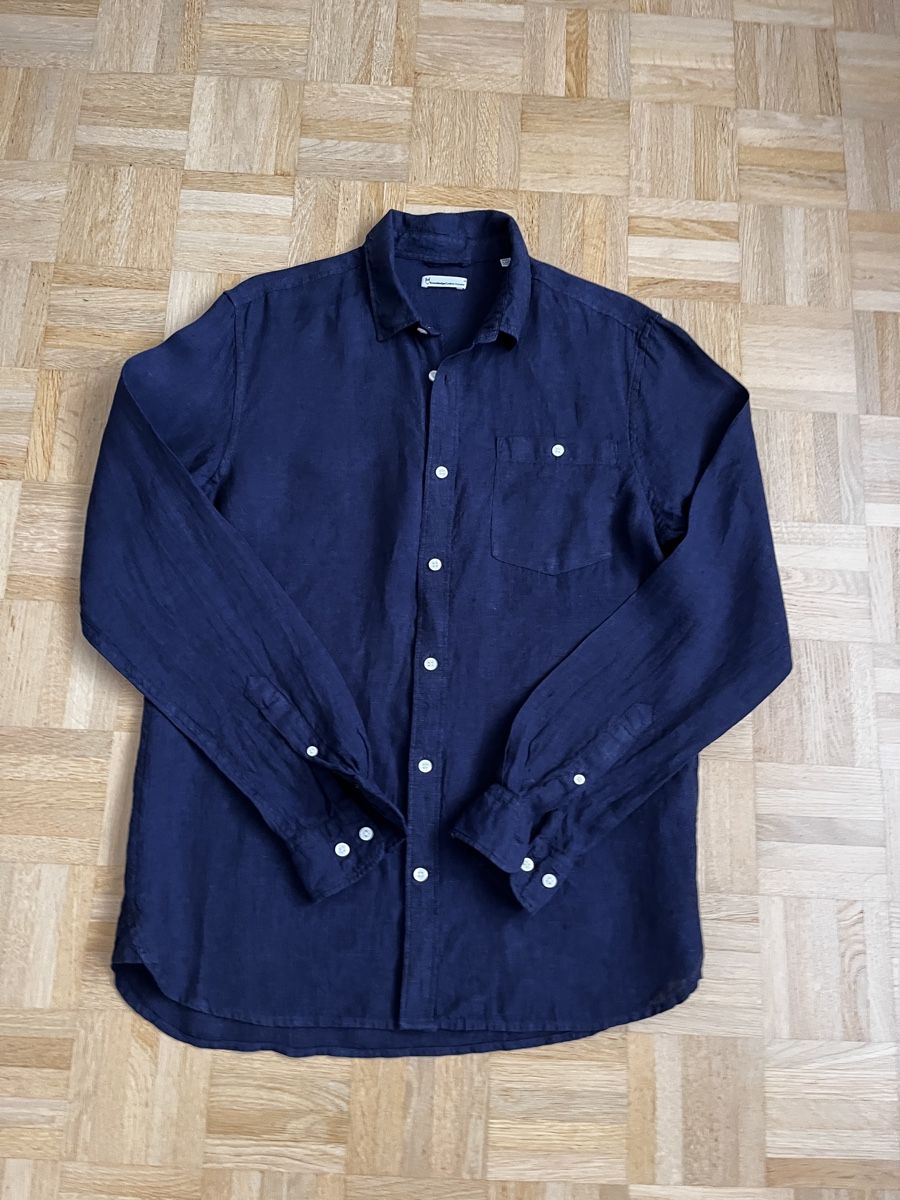 Hemden: Herren Hemd KnowledgeCotton Apparel Leinen Gr. M – Gebraucht aus Zürich von Kleanthy 4