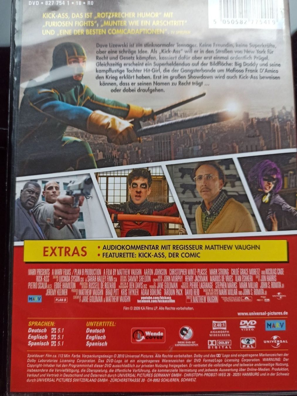 Tutti i DVDs: Kick-Ass – Usato da Dübendorf venduto da kb86_MOVIE 1