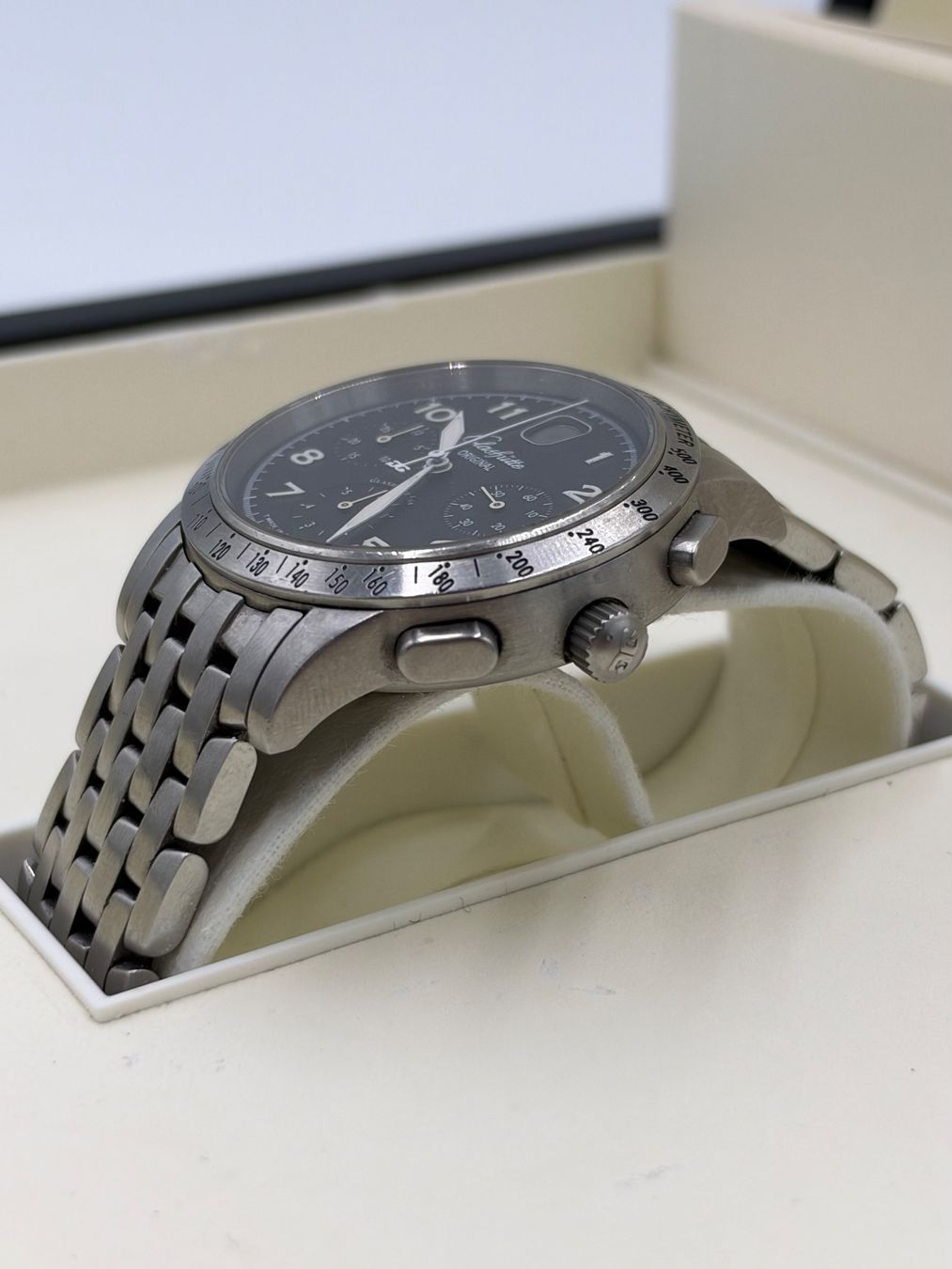 Glashütte Orologi: Glashütte Original Senator Klassik Chronograph Full Set – Usato da Wil SG venduto da rappwatches 9
