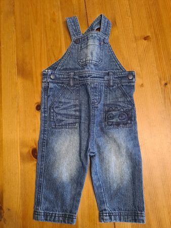 Latzhose Jeans Baby Club Grösse 68 