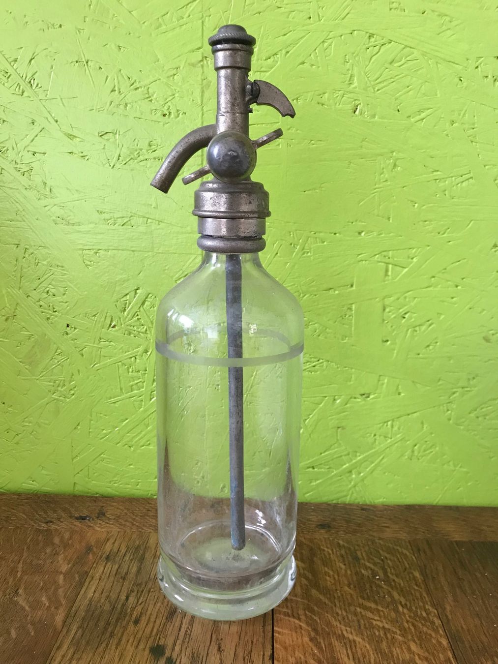 Bottiglie: Siphon-Flasche Sodaflasche antik – Usato da Unterkulm venduto da Fabulirius 2