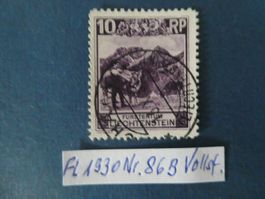 FL 1930 Nr. 86B gestempelt