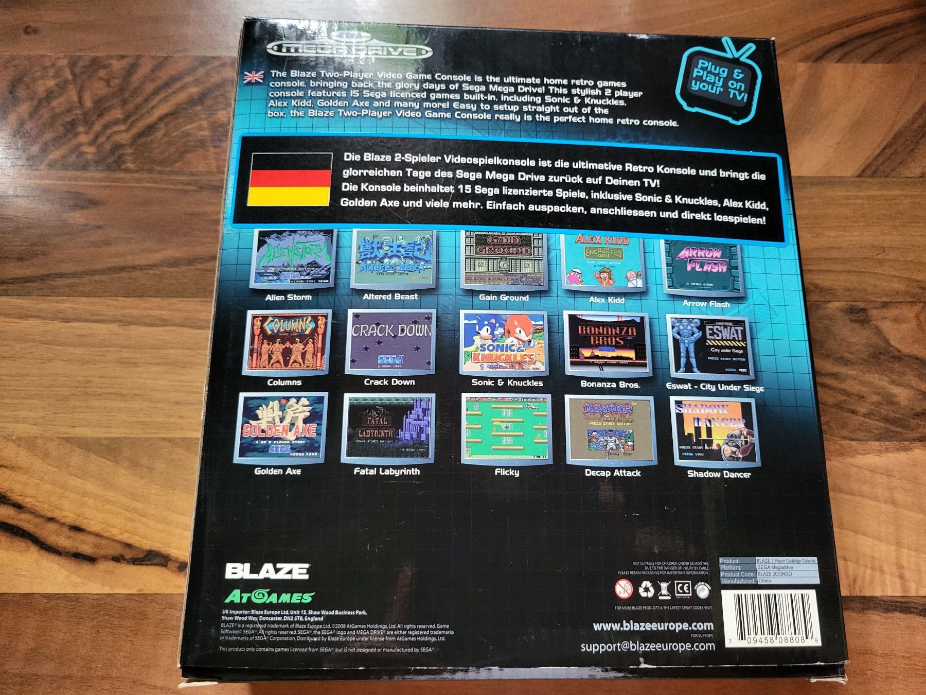 Sega Konsolen: SEGA Mega Drive - AtGames / Blaze – Gebraucht aus Gossau SG von Bonitoflocken 1
