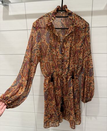 Wild by Amenapih (Hipanema) robe bohème taille CH38 neuve!