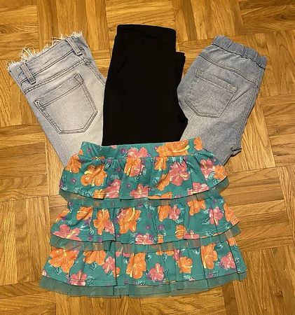 Lot 5 pièces fille taille: 116-120 cm en excellent état