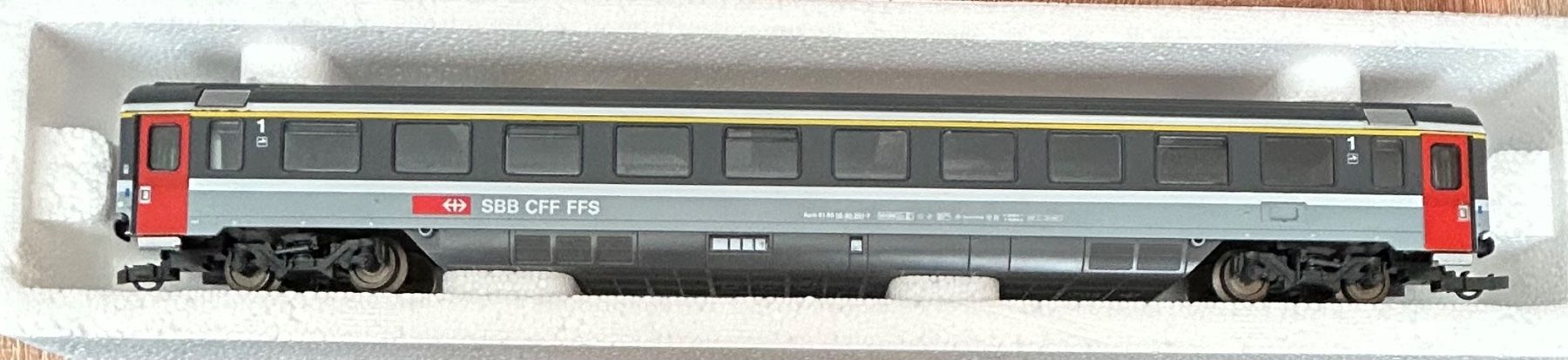 Roco Modelleisenbahnen: H0/DC Roco 44771 SBB EC 201-7 OVP – Gebraucht aus Belp von AEMA-Modellbau