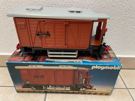 NEUER Playmobil 4111, geschlossener Güterwagen von 1983