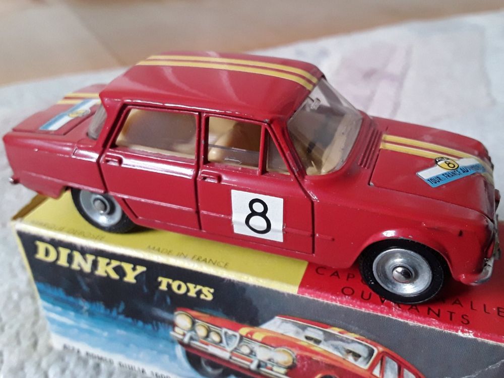 Dinky Toys France 1401 – Alfa Romeo Giulia 1600 TI Rallye 1/43