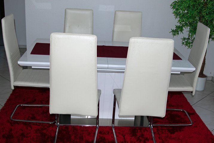 Sedie: 6 Stühle Kunstleder – Usato da Aristau venduto da Gola