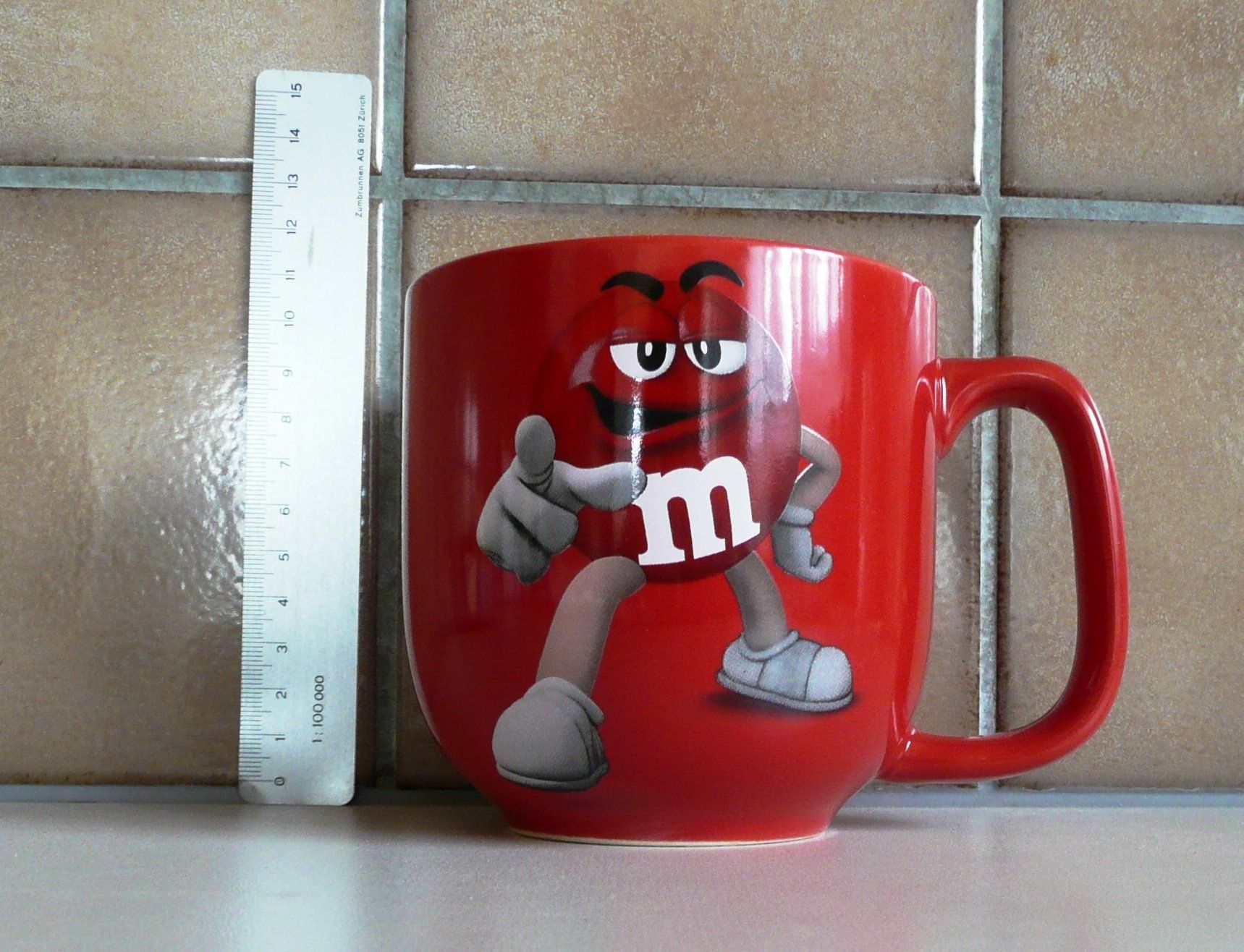 Tazze: grosse M&M's Tasse "Red" - in rot;-) – Nuovo (secondo la descrizione) da Zürich venduto da zuerich00