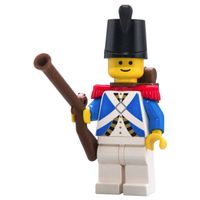 LEGO® Piraten Minifigur Imperialer Soldat  - pi061 Gebraucht