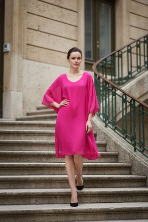Robe Benita Driver Rose - neuve  - S/M