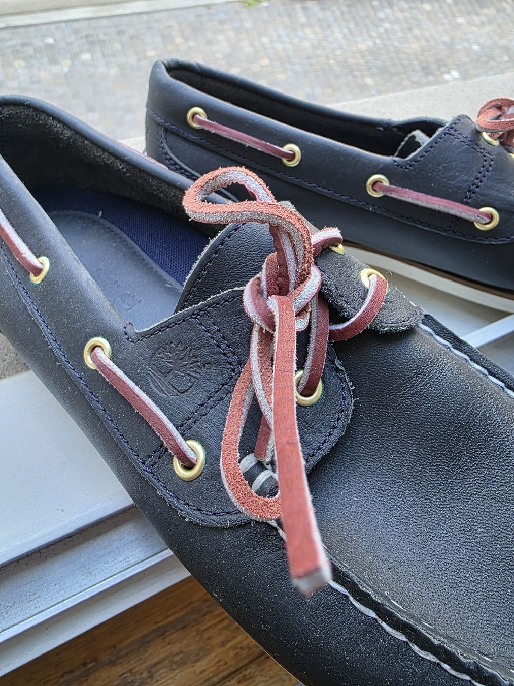 Timberland Scarpe da uomo: Timberland Bootsschuhe  – Nuovo (secondo la descrizione) da Zürich venduto da diekorni4 3