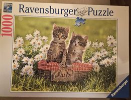 Puzzle 1000 Teile (Katzen)