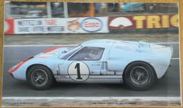 Fujimi Ford GT40 Mark II 1966 Le Mans 24 Hour Race 2nd 1:24