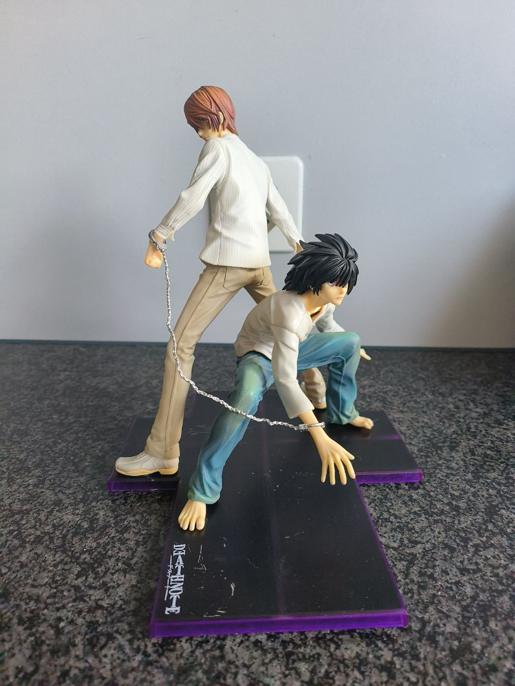 Statuette: Death Note Figur Light Yagami & L – Usato da Emmenbrücke venduto da Marco01334