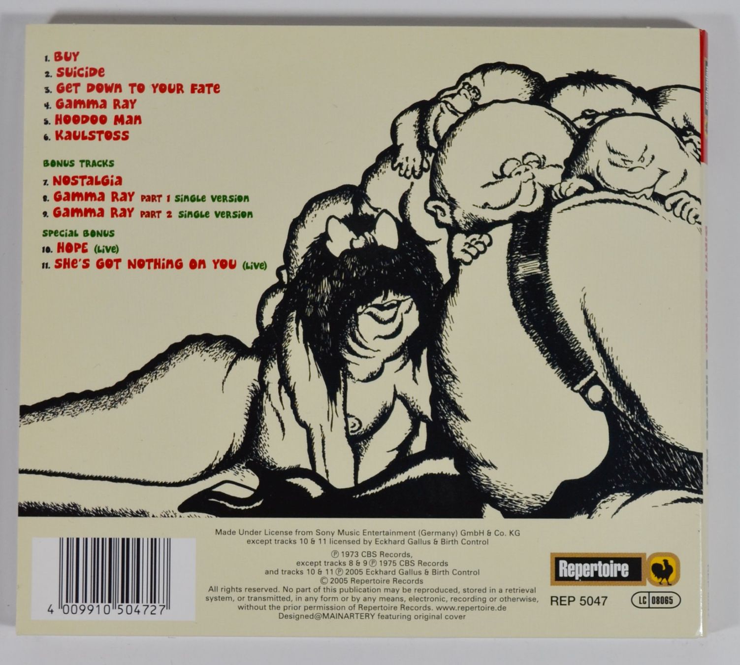 CD: CD: BIRTH CONTROL - Hoodoo Man – Nuovo (secondo la descrizione) da Frenkendorf venduto da Yard-Sale-2000 1