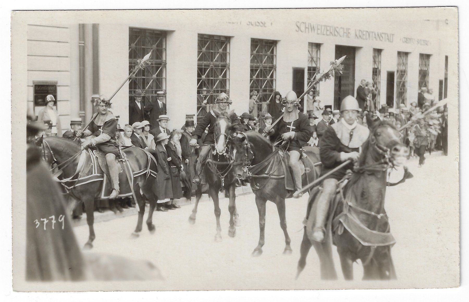 Cartoline postali: Schweizerische Kreditanstalt vermutlich Bern – Usato da Balsthal venduto da Palcivalle