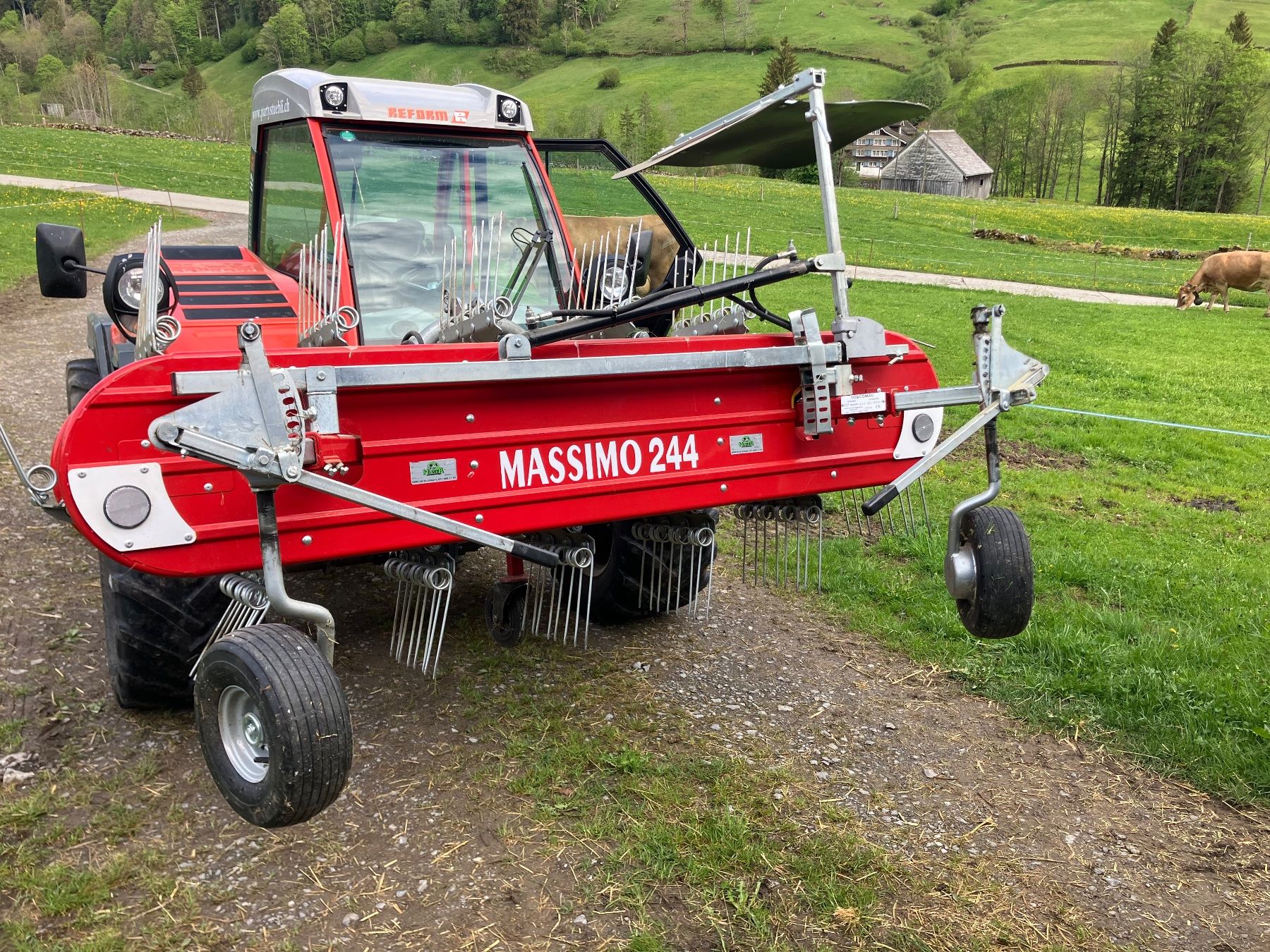 Reform Raccolta foraggio grezzo: Bandheuer Massimo 244 – Usato da Nesslau venduto da sfhl.12