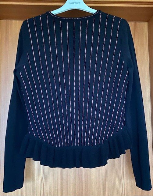 Pulls & Sweat-shirts: Damen MARCCAIN-Pullover schwarz gestreift – D'occasion à Ergisch par July64 2