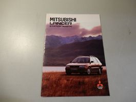 Mitsubishi Lancer Station Wagon Broschüre guter Zustand