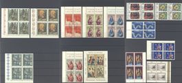 Kleines Lot mit 11 Viererblöcken