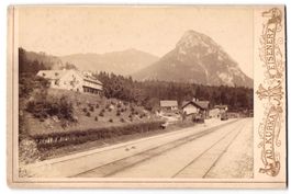 Fotografie Gstatterboden, Blick zum Bahn