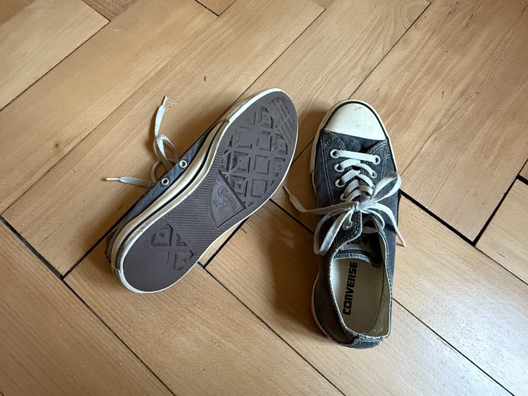 Converse Scarpe da uomo: CONVERSE - Chucks Sneaker dunkelgrau 40 – Usato da Zürich venduto da Diazaio 3