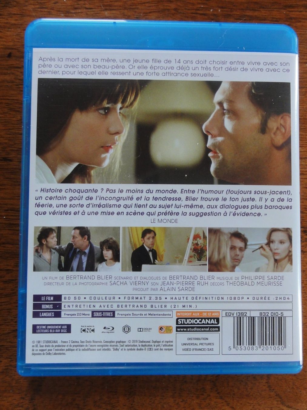 Alle DVDs: Beau-père  Patrick Dewaere / Ariel Besse – Neu (gemäss Beschreibung) aus L' Auberson von  1