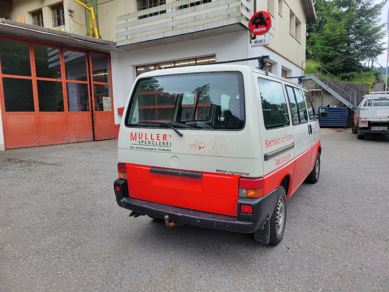 Autos: VW Bus T4 Syncro – Defekt aus Adelboden von Albrist66 2