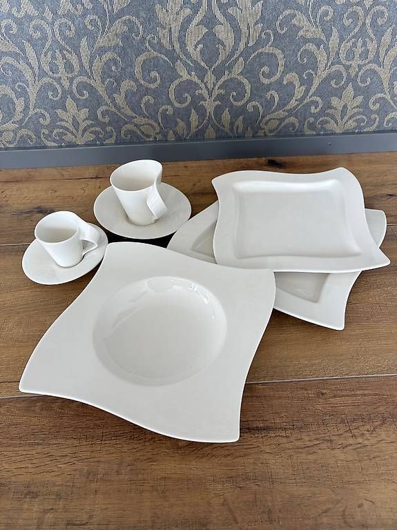 Villeroy & Boch Set di piatti: Villeroy & Boch Wave Geschirrset – Usato da Emmen venduto da achille33