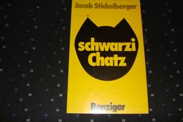 JACOB STICKELBERGER -Schwarzi Chatz. Chansons. Benziger 1974
