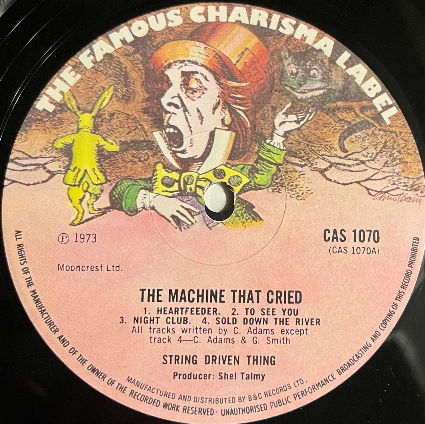 Dischi in vinile: STRING DRIVEN THING - THE MACHINE THAT CRIED - 33 TOURS – Usato da Bussigny venduto da vinyl-pas-cher 3