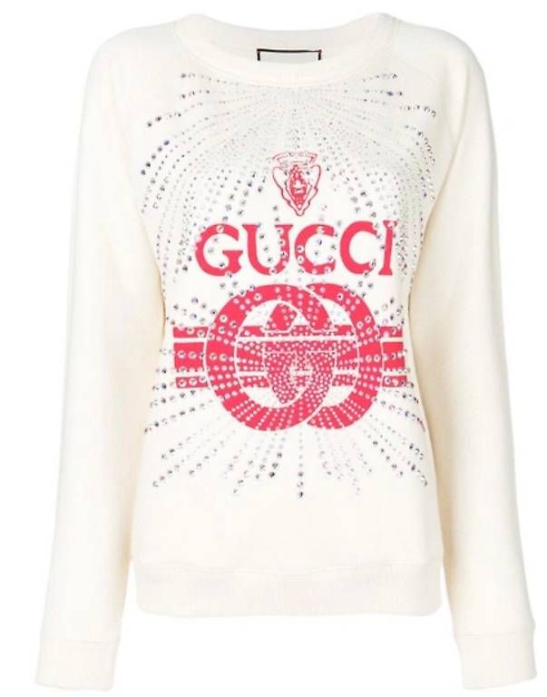 Maglioni & Felpe: Gucci Strass Sweatshirt Pullover Gr M – Usato da Dübendorf venduto da lilasonderbar