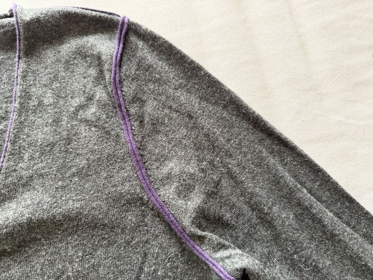 Maglioni & Felpe: Feiner Woll-Seidenpullover anthrazit, edel! Gr. M – Usato da Winterthur venduto da ing_pd8f 6