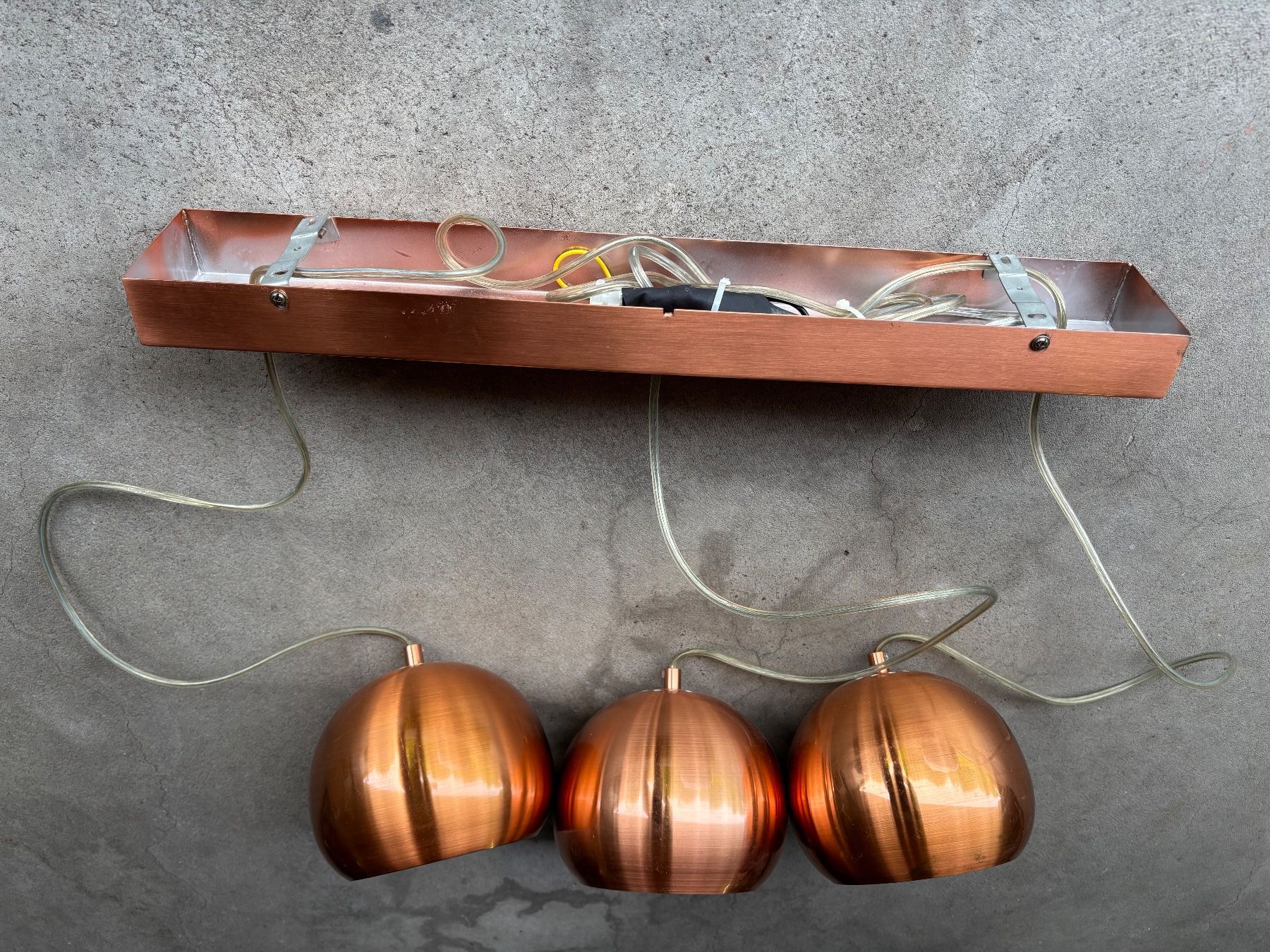 Lampadari & plafoniere: 3-set Pendelleuchte Vintage Hängelampe – Usato da Thalwil venduto da Swisshoneys