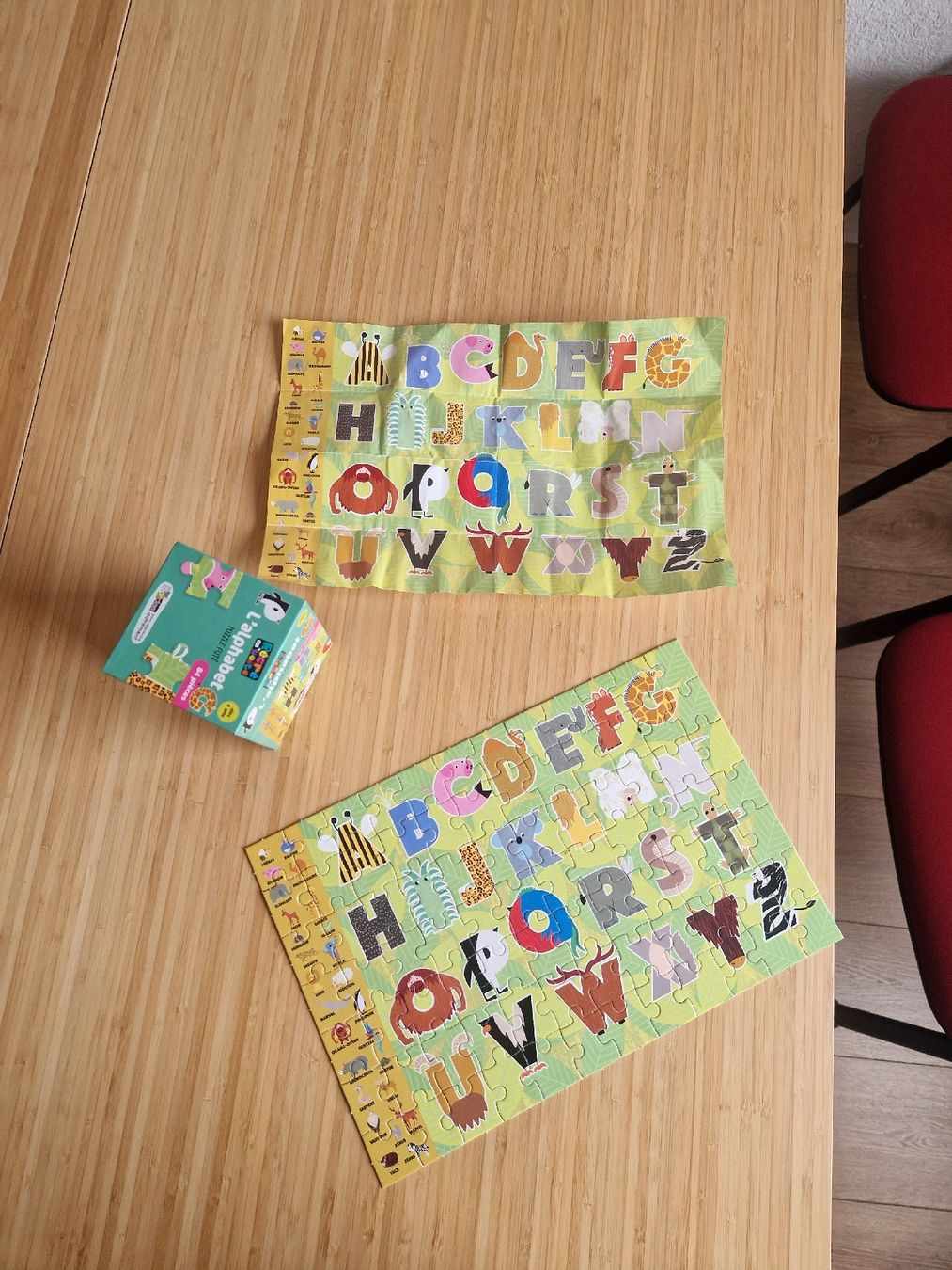 Puzzle: puzzle alphabet – Usato da Chavannes pres renens venduto da Scbel 1