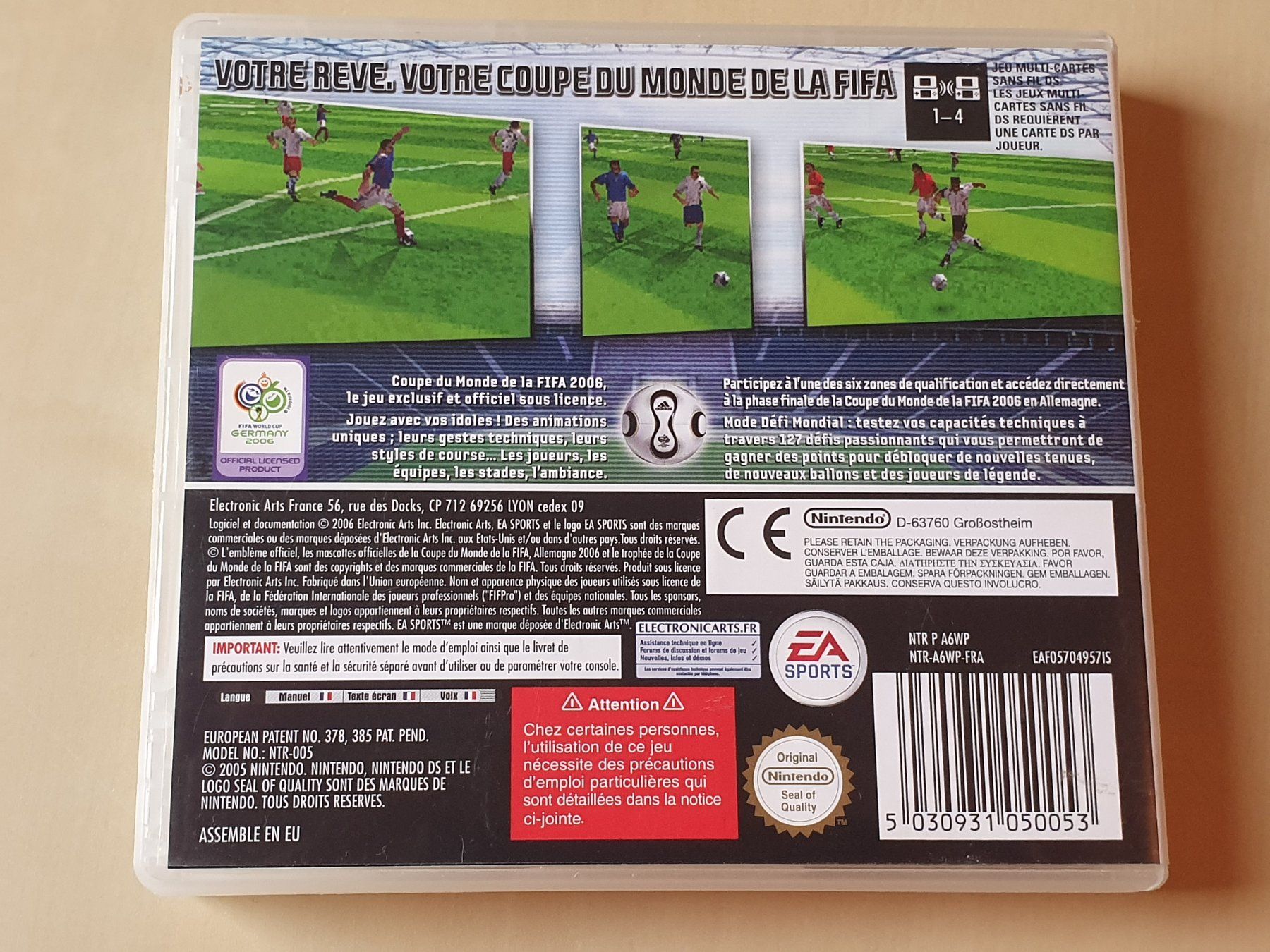 Nintendo Giochi: Coupe du Monde de la FIFA 2006 Germany – Usato da Stansstad venduto da collectorsshop 1